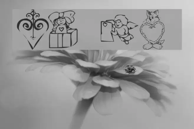 KR Valentine 2003 Font examples