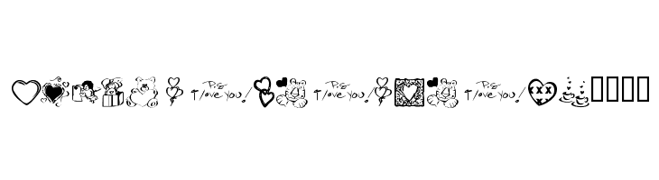 KR Valentine Dings 2002  免费字体下载