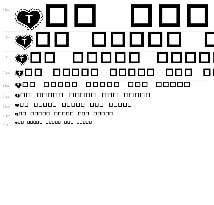 KR Valentine Heart Waterfall