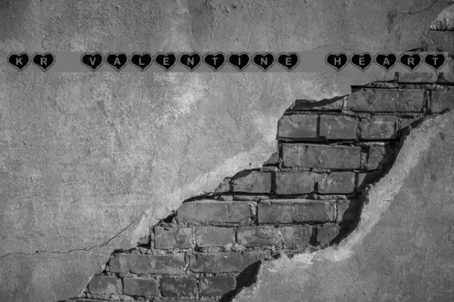 KR Valentine Heart Font examples