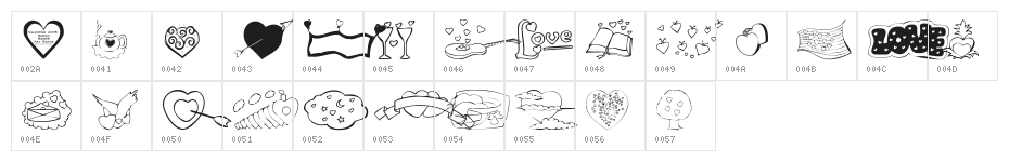 KR Valentines 2006 Five Character Map