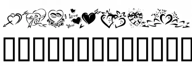 KR Valentines 2006 Four Polices MAJUSCULES
