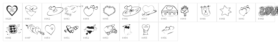KR Valentines 2006 Seven Character Map