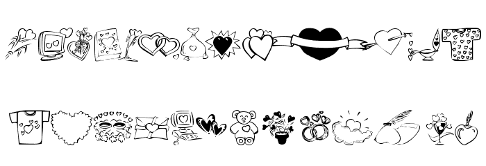 KR Valentines 2006 Ten Font LOWERCASE