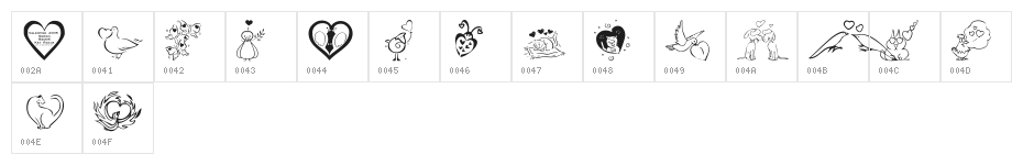 KR Valentines 2006 Three Character Map