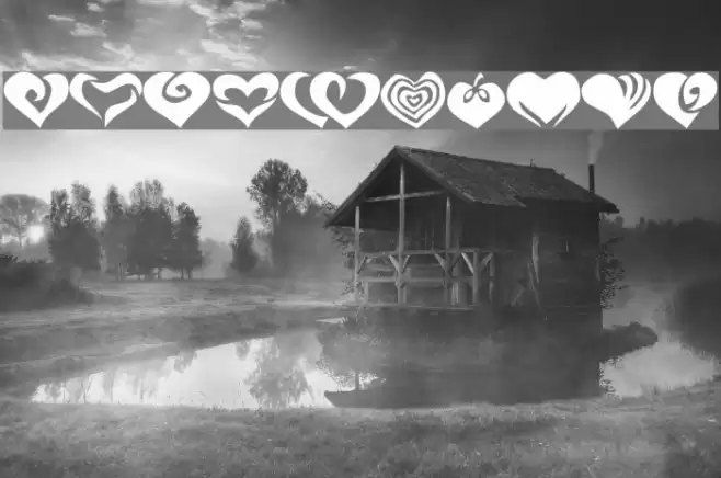 KR Valentines 2006 Two Font examples