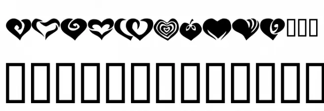 KR Valentines 2006 Two Шрифта ВЕРХНИЙ