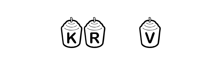 KR Votive  font caratteri gratis