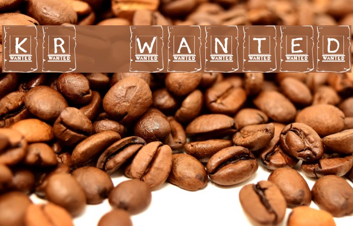 KR Wanted! Font examples