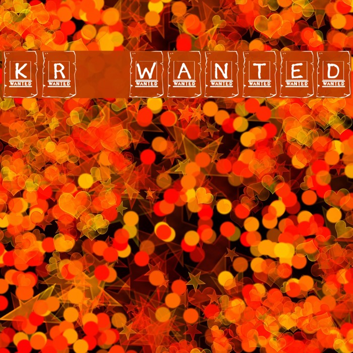 KR Wanted! Font examples