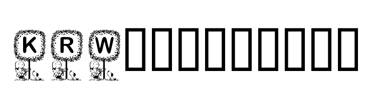 KR Washington Font