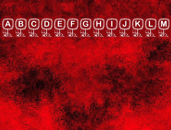 KR Washington Font examples