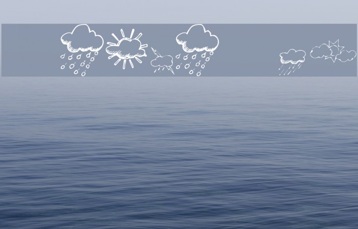 KR Weather Dings Font examples