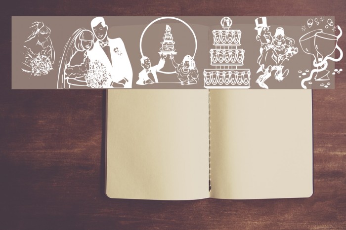 KR Wedding Font examples