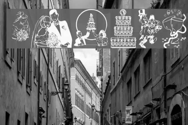 KR Wedding フォント examples