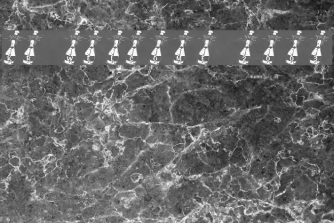 KR Welcome 2003 フォント examples