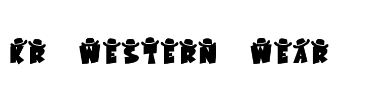 KR Western Wear 1  Free Fonts Download