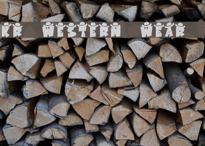 KR Western Wear 1 Font examples
