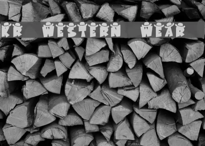 KR Western Wear 1 Font examples