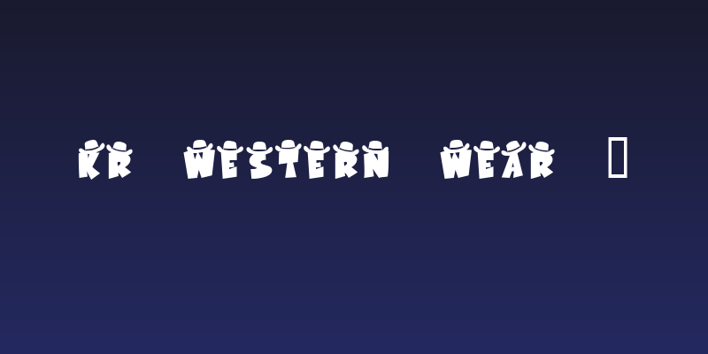 KR Western Wear 1 Social Header