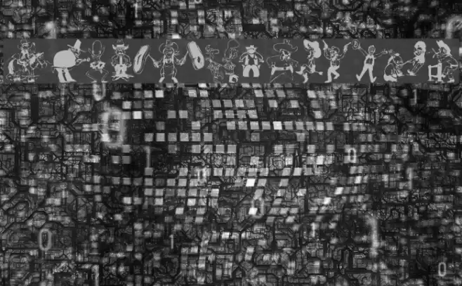 KR Wild West Font examples