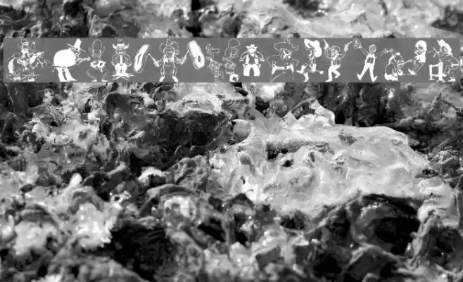 KR Wild West Font examples