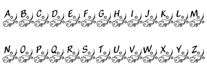 KR Winds Of Change Font LOWERCASE