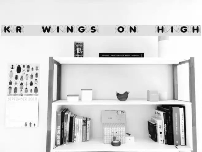 KR Wings On High Font examples