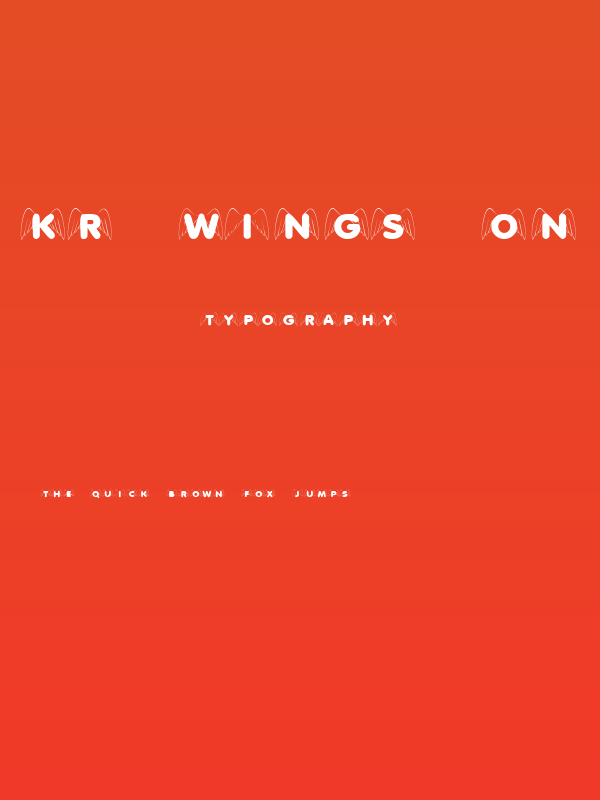 KR Wings On High Poster