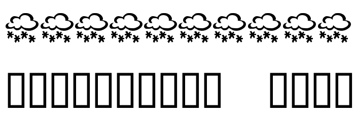 KR Wintry Mix Font OTHER CHARS