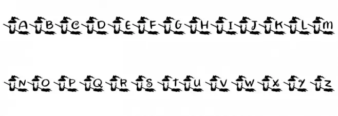 KR Witchyrella Fonte MAIÚSCULAS