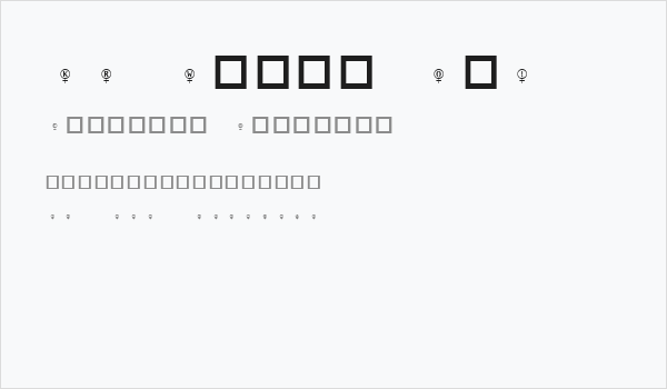 KR Woman Oh! Business Card