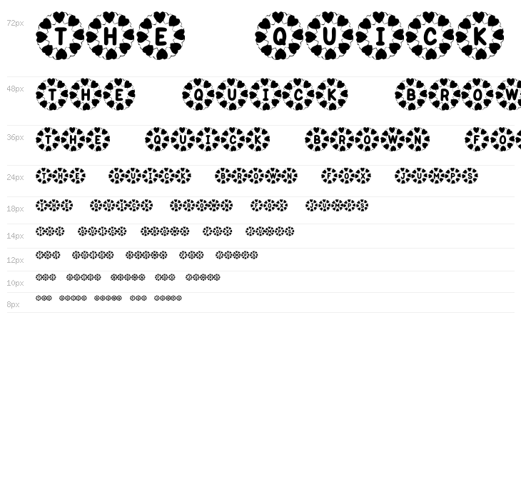 KR Wreath Of Hearts Waterfall