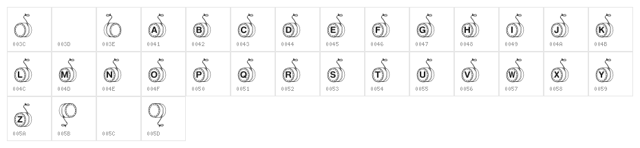 KR YoYo Character Map