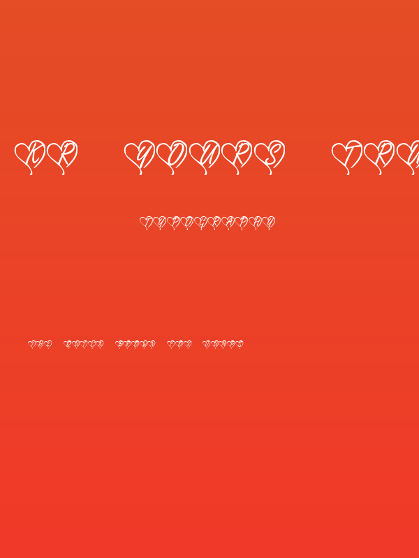 KR Yours Truly Poster