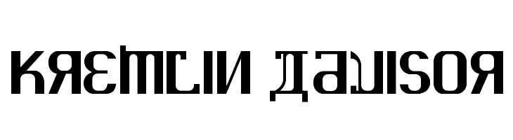 KREMLIN ADVISOR Font