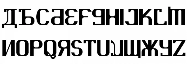 KREMLIN ADVISOR Font Litere mari