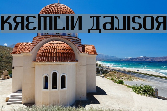 KREMLIN ADVISOR Font examples