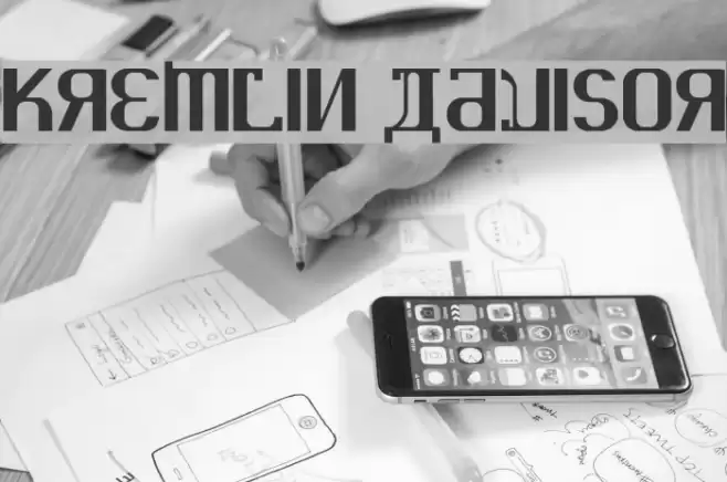 KREMLIN ADVISOR Font examples