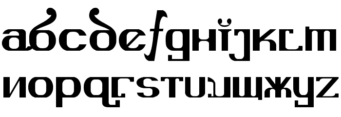 KREMLIN ADVISOR Font LOWERCASE