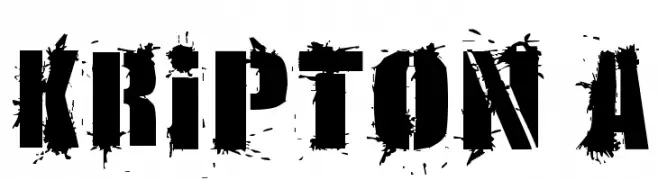 KRIPTON A  font caratteri gratis