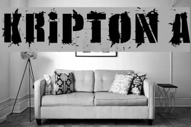 KRIPTON A Font examples