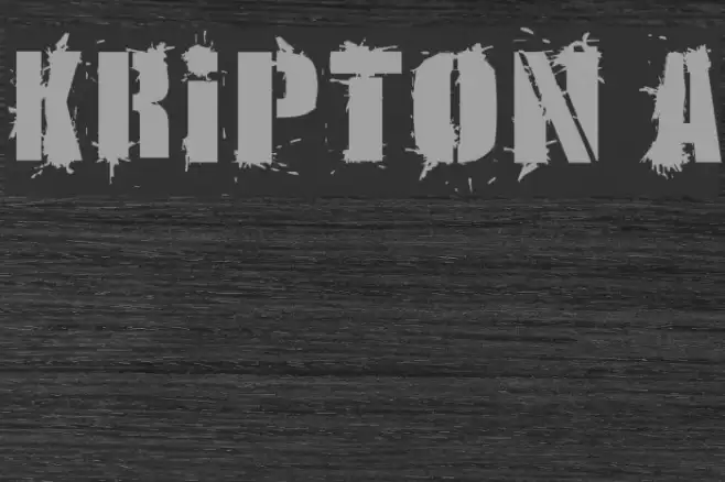 KRIPTON A Font examples