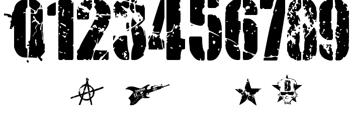 KRIPTON B Font OTHER CHARS