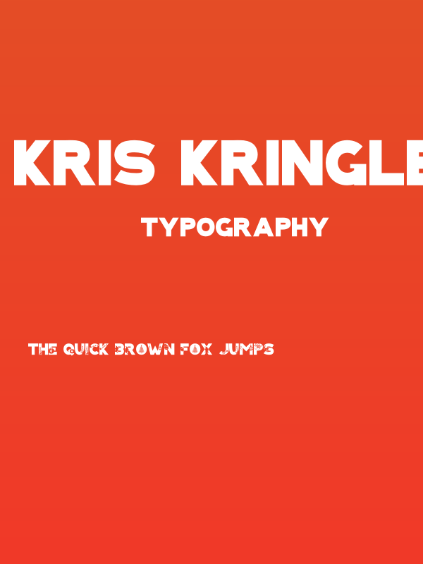 KRIS KRINGLE Poster