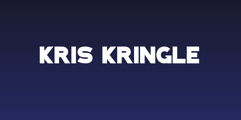 KRIS KRINGLE Social Header