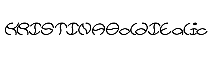 KRISTINA Bold Italic  免费字体下载