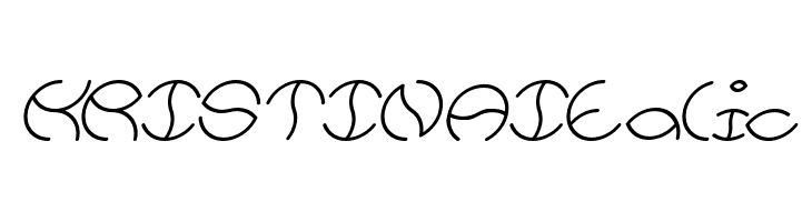 KRISTINA Italic  لخطوط تنزيل