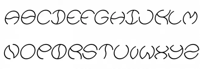 KRISTINA Italic Шрифта ВЕРХНИЙ