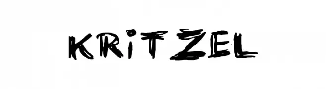 KRITZEL  Frei Schriftart Herunterladen